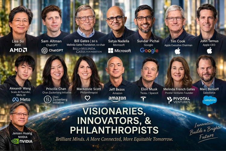 Visionaries, Innovators, & Philanthropists