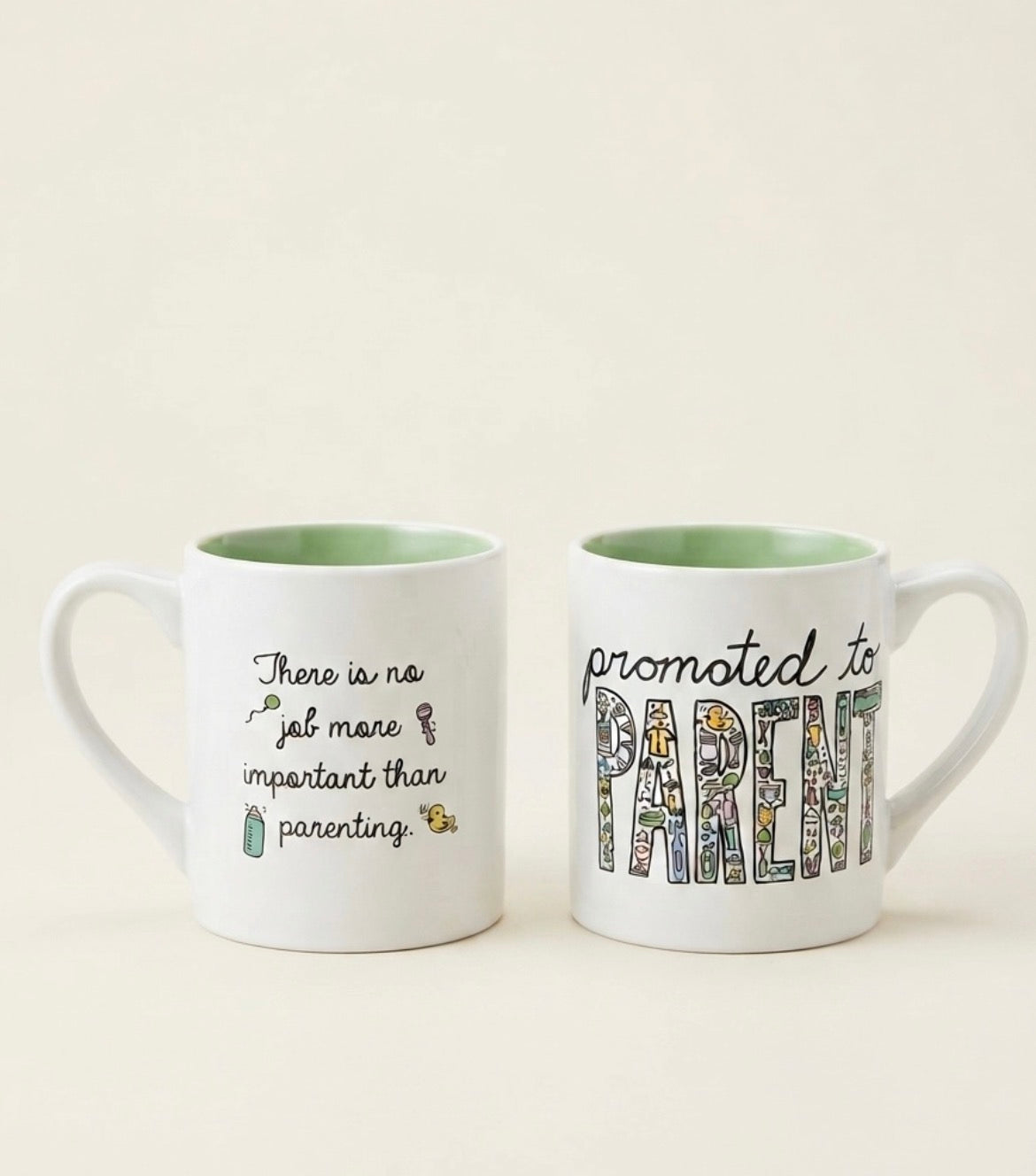 Promoted to Parenthood Mug

Gaia Milestones Collection
By Our Name Is Mud | Curated by Gaia Gate Wellness