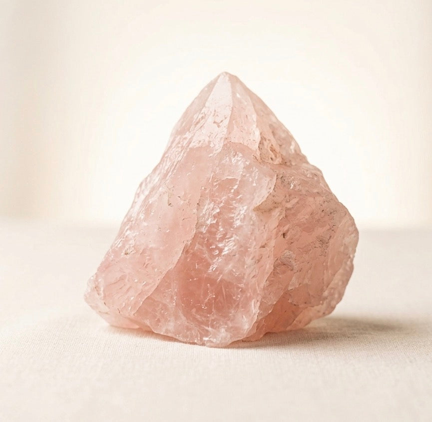 Raw Rose Quartz Natural Chunk

Heart Chakra • Love • Compassion • Emotional Harmony