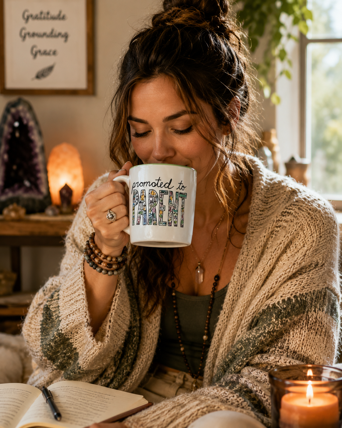Promoted to Parenthood Mug

Gaia Milestones Collection
By Our Name Is Mud | Curated by Gaia Gate Wellness