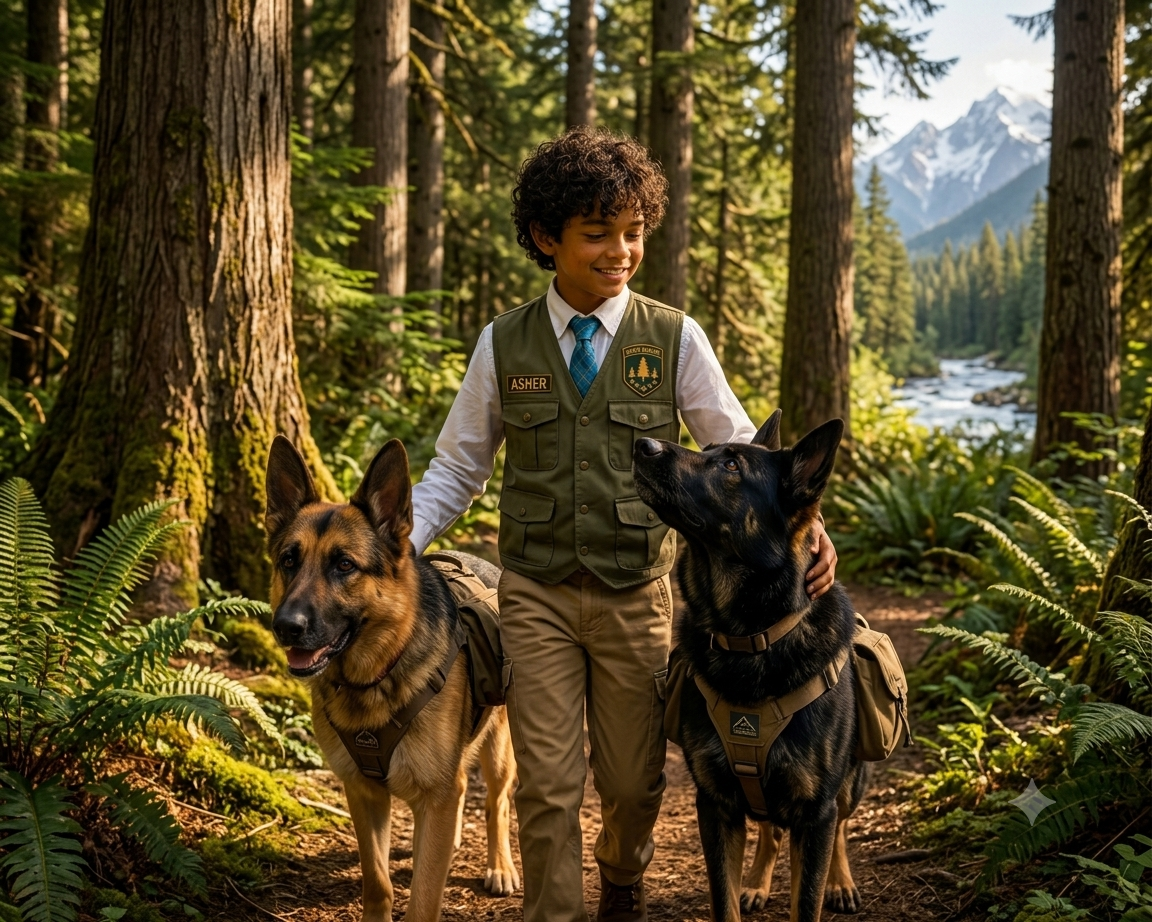 Asher the Chief Ranger: A Young Hero Finds His Voice (Volume 1)