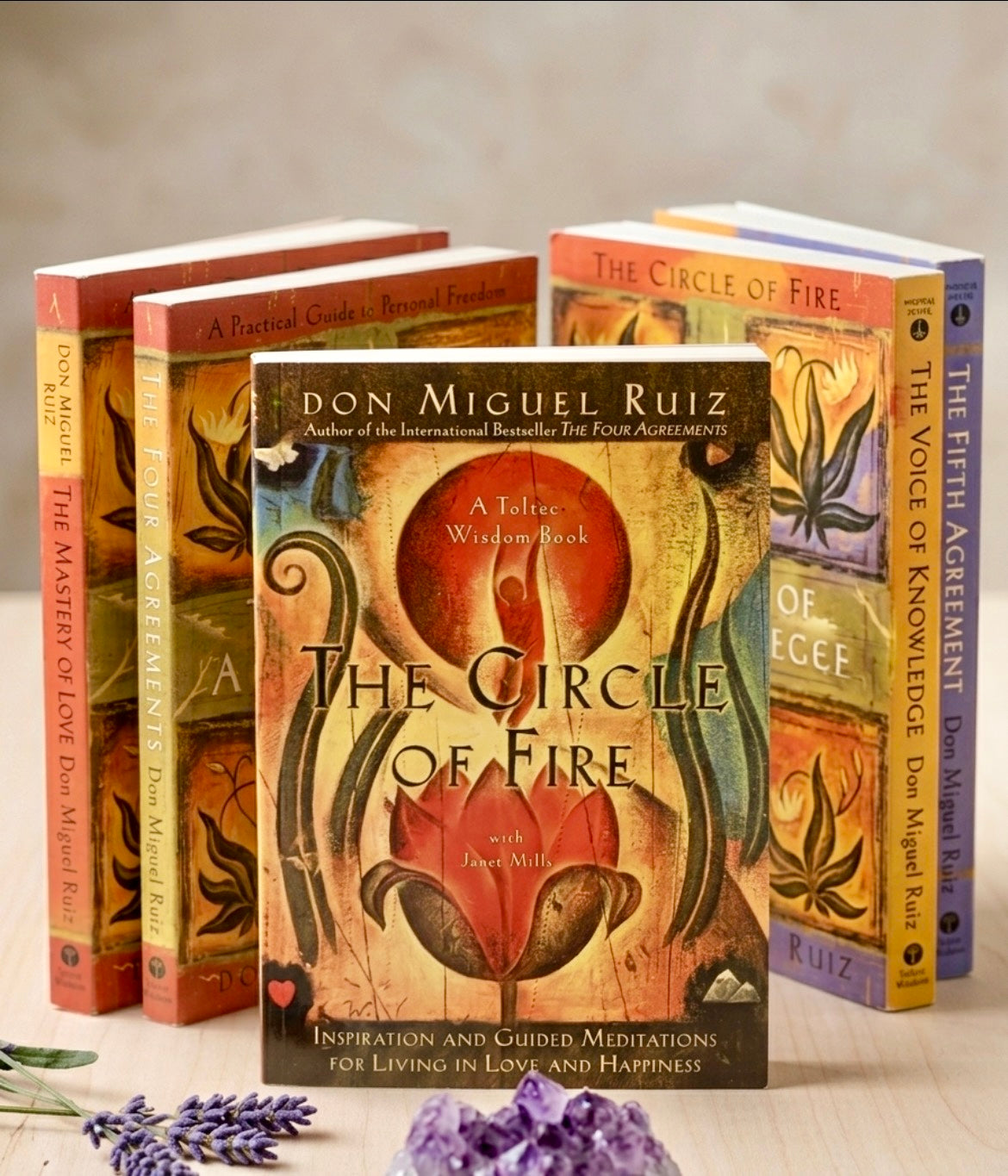 The Circle of Fire: Inspiration and Guided Meditations for Living in Love and Happiness (Paperback) by Don Miguel Ruiz
