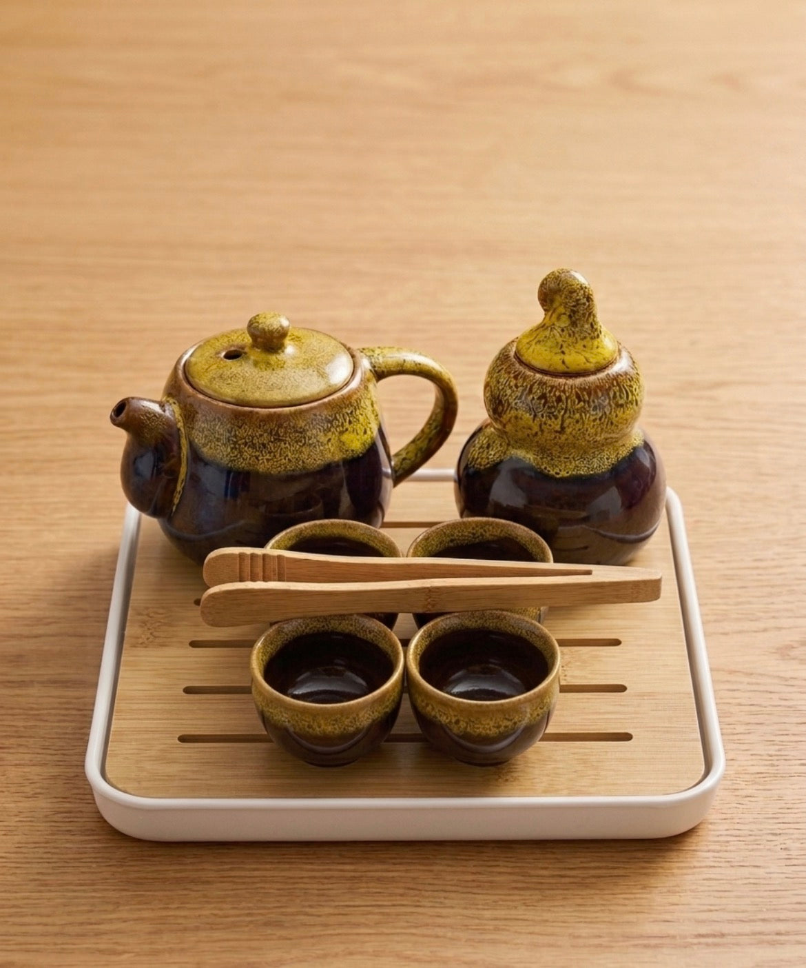 Sacred Earth & Solar Harmony Travel Tea Set (4 Cup Kit)