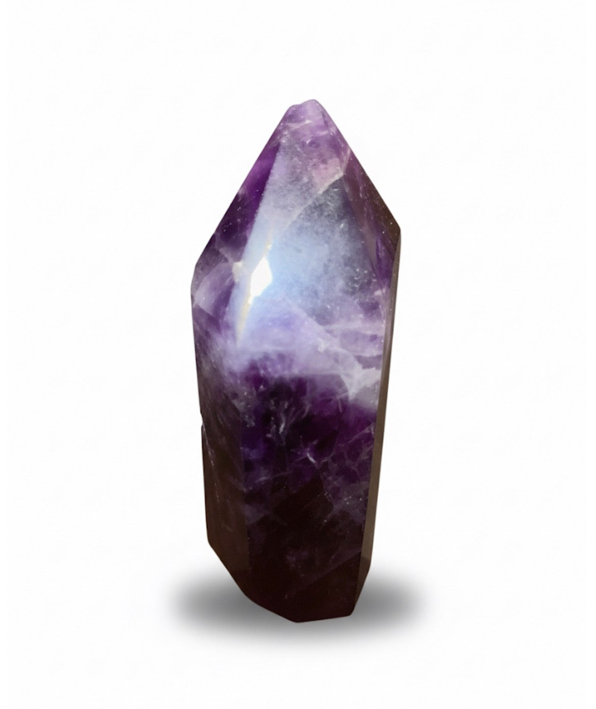 Gaia Gate Wellness | Congolese Chevron Amethyst Generator Points | Third Eye & Crown Chakra

Clarity • Intuition • Spiritual Awareness • Inner Peace