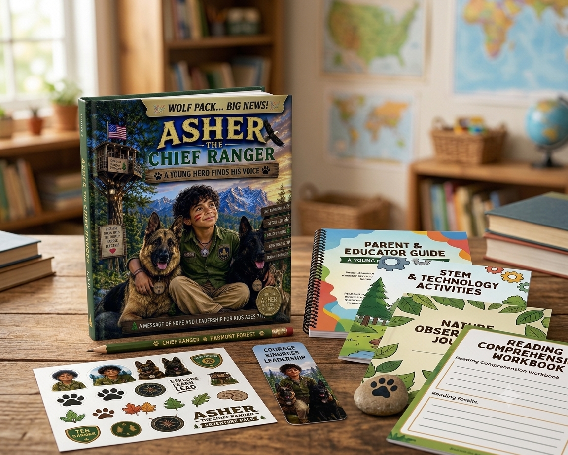Asher the Chief Ranger Homeschool Adventure Kit