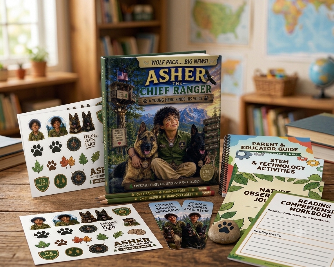 Asher the Chief Ranger Homeschool Adventure Kit