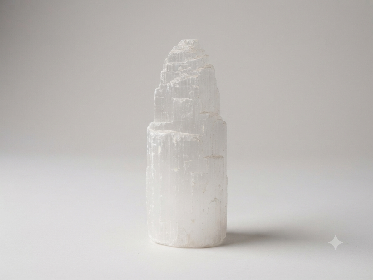 Natural Gypsum (Satin Spar / Selenite) Towers