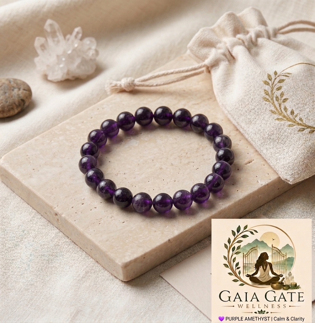 Amethyst💜 Gaia’s Little Guardians™ Kids Gemstone Bracelet Collection

Gemstones for growing hearts, confident voices, and curious minds. 🌎✨