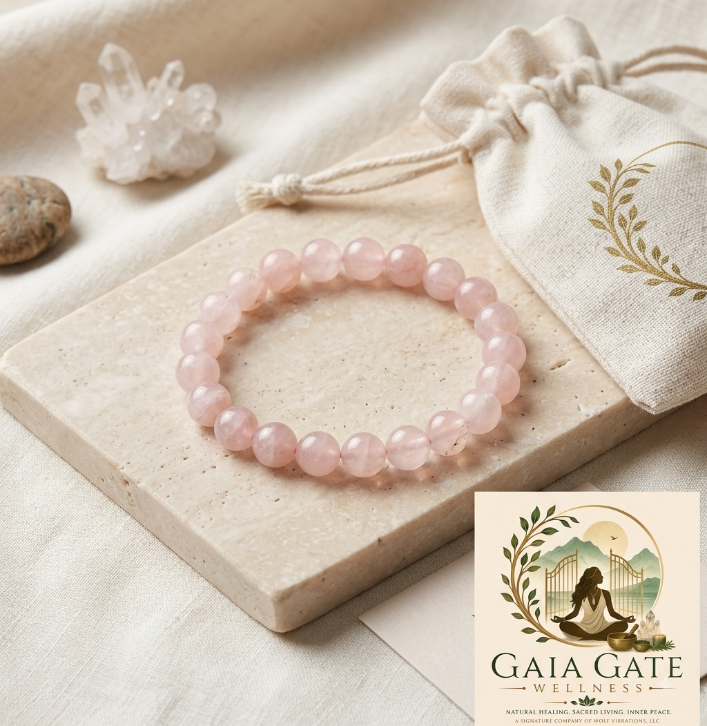 Rose Quartz 💕Gaia’s Little Guardians™ Kids Gemstone Bracelet Collection

Gemstones for growing hearts, confident voices, and curious minds. 🌎✨
