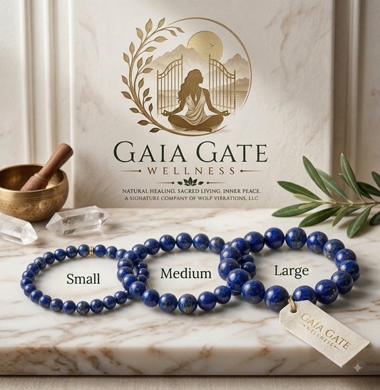 Lapis Lazuli 💙 Gaia’s Little Guardians™ Kids Gemstone Bracelet Collection

Gemstones for growing hearts, confident voices, and curious minds. 🌎✨