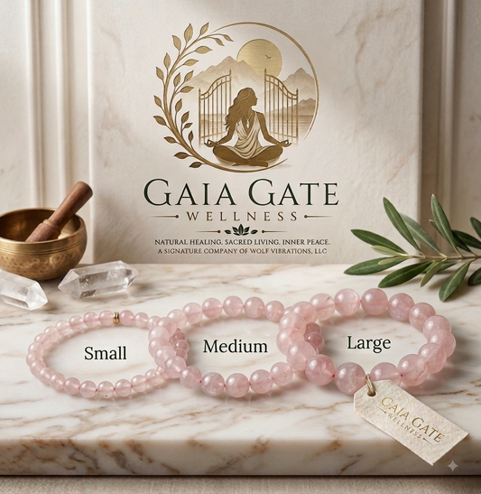 Rose Quartz 💕Gaia’s Little Guardians™ Kids Gemstone Bracelet Collection

Gemstones for growing hearts, confident voices, and curious minds. 🌎✨
