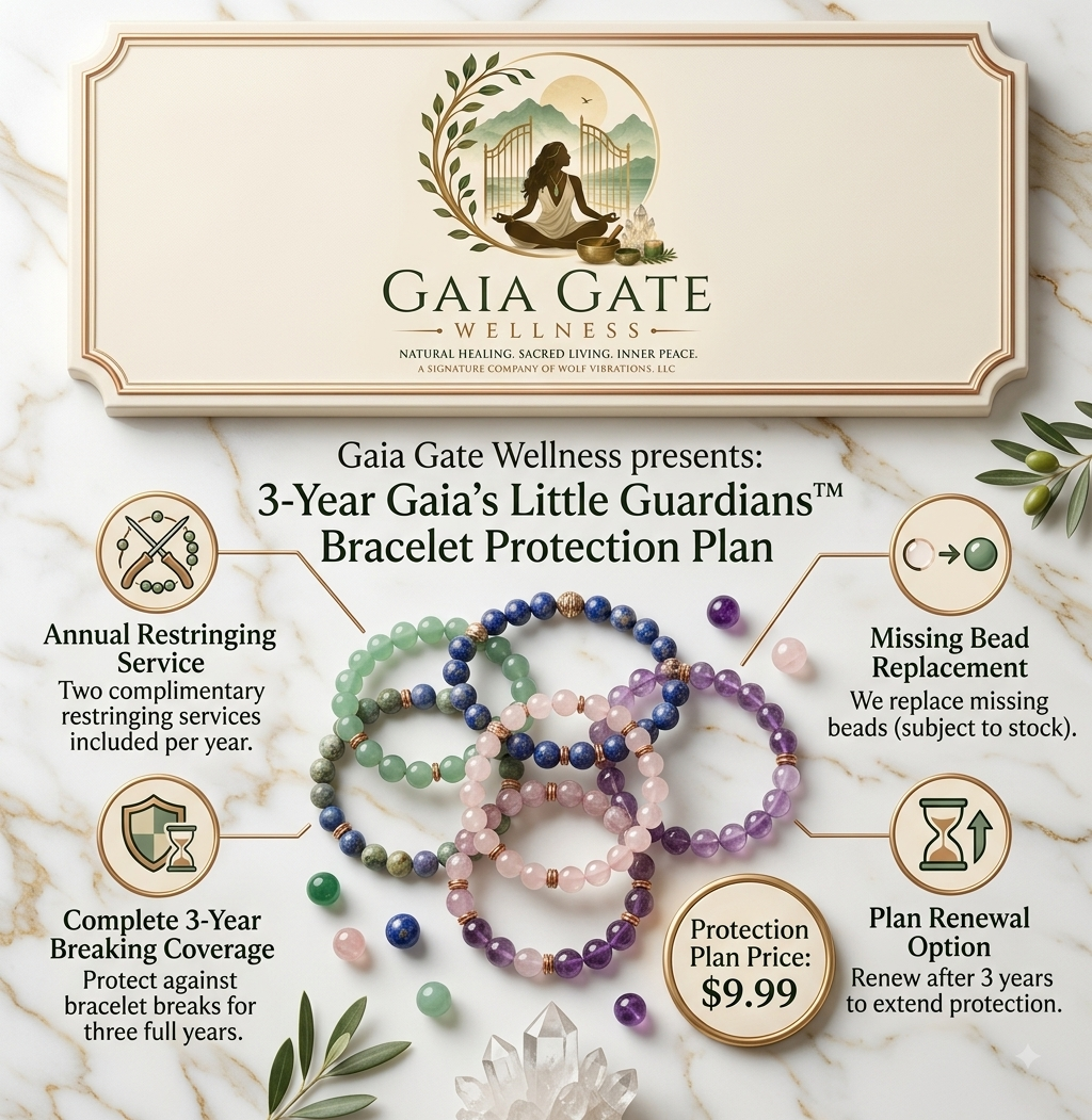 Amethyst💜 Gaia’s Little Guardians™ Kids Gemstone Bracelet Collection

Gemstones for growing hearts, confident voices, and curious minds. 🌎✨