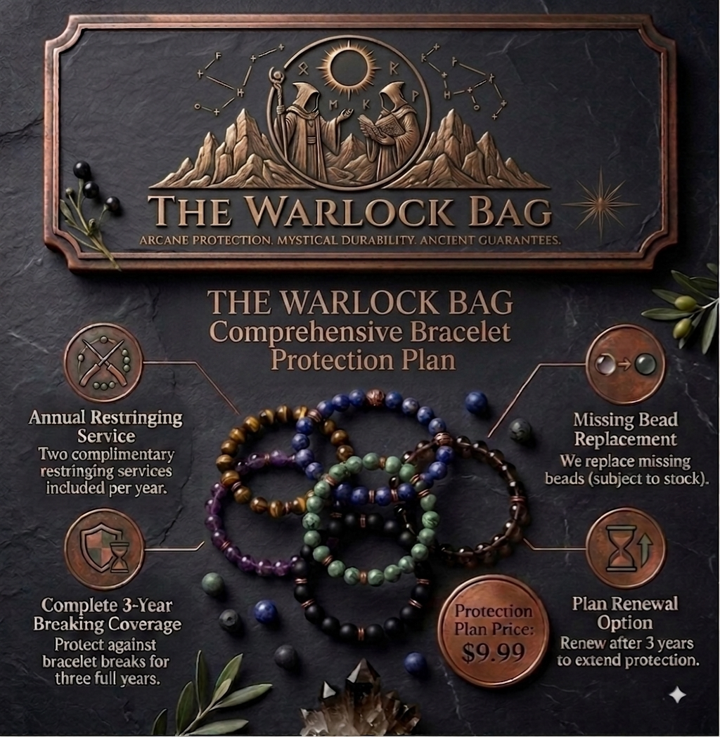 🖤 The Warlock Bag™


A Wizard’s Crystal Companion for the Modern Man