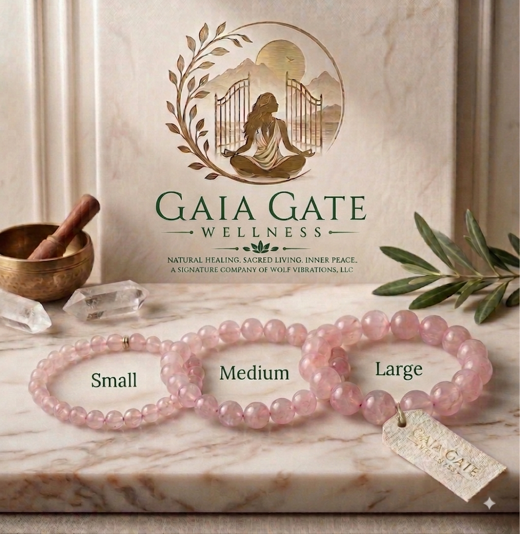 Sacred Earth™ Rose Quartz Gemstone Bracelet

Soft. Loving. Naturally Beautiful.