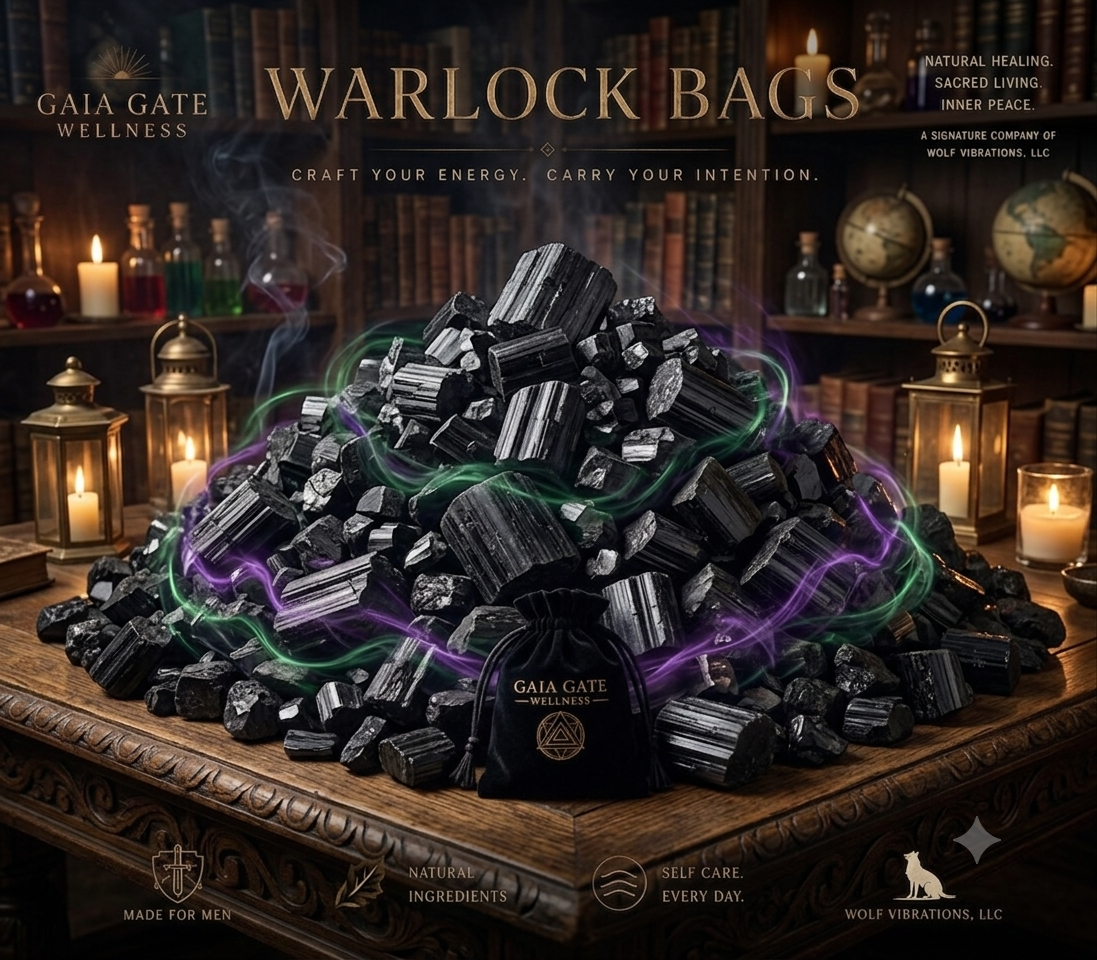 🖤 The Warlock Bag™


A Wizard’s Crystal Companion for the Modern Man