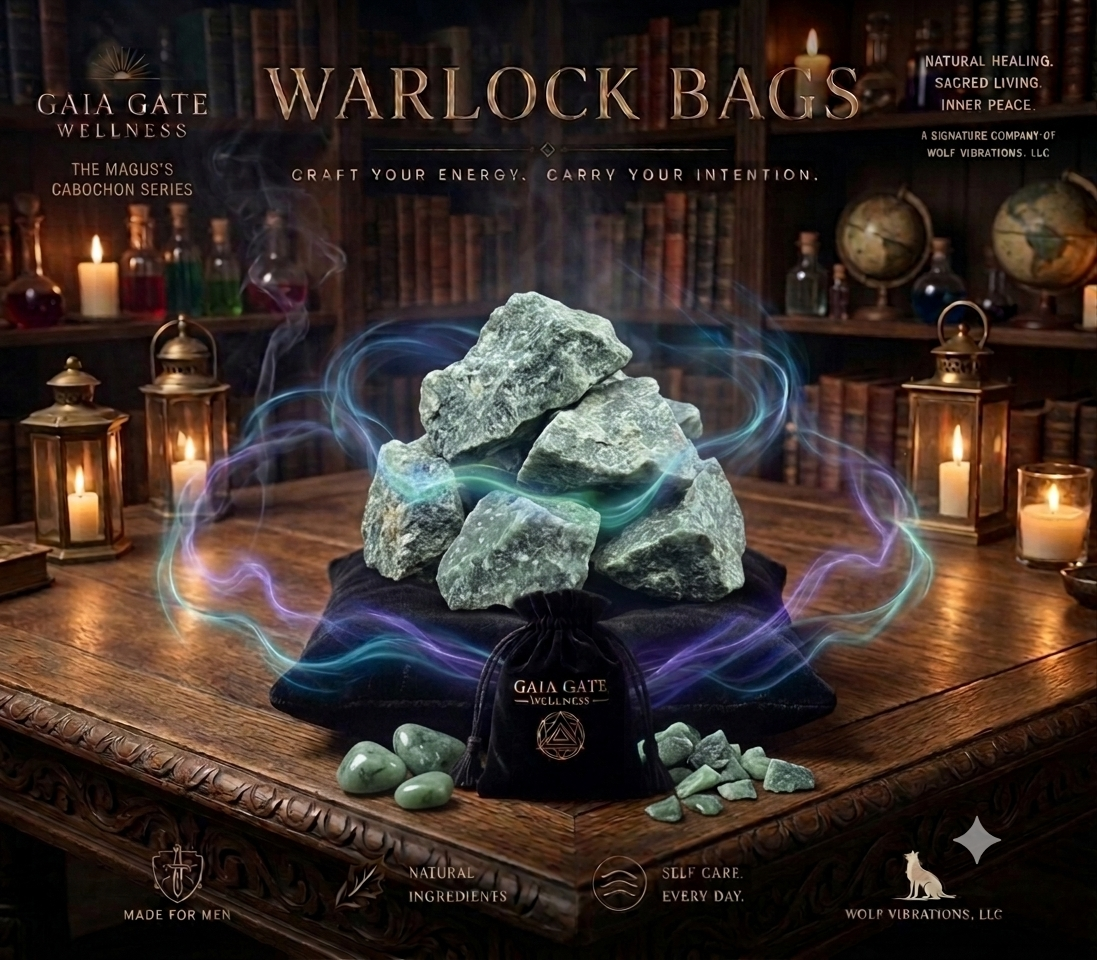 🖤 The Warlock Bag™


A Wizard’s Crystal Companion for the Modern Man