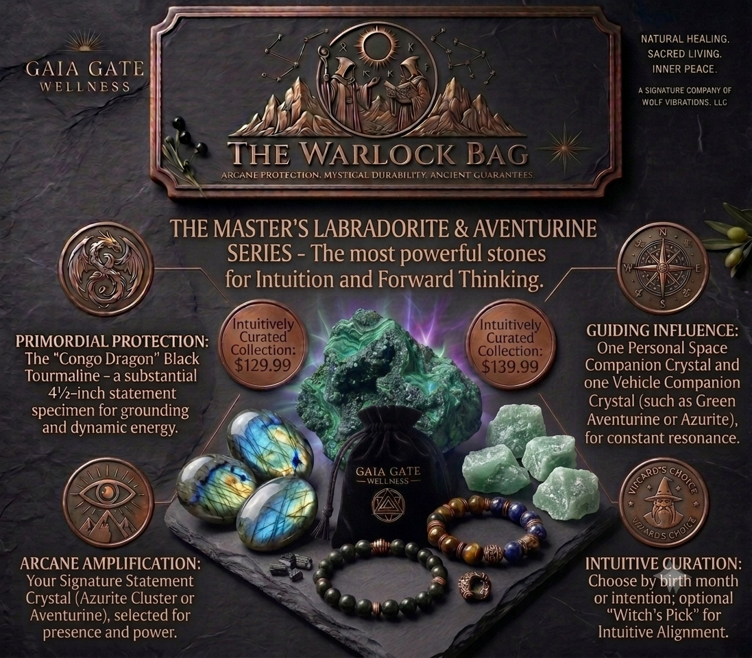 🖤 The Warlock Bag™


A Wizard’s Crystal Companion for the Modern Man