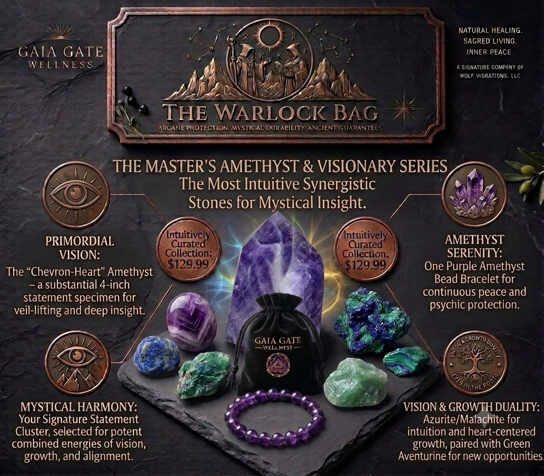 🖤 The Warlock Bag™


A Wizard’s Crystal Companion for the Modern Man
