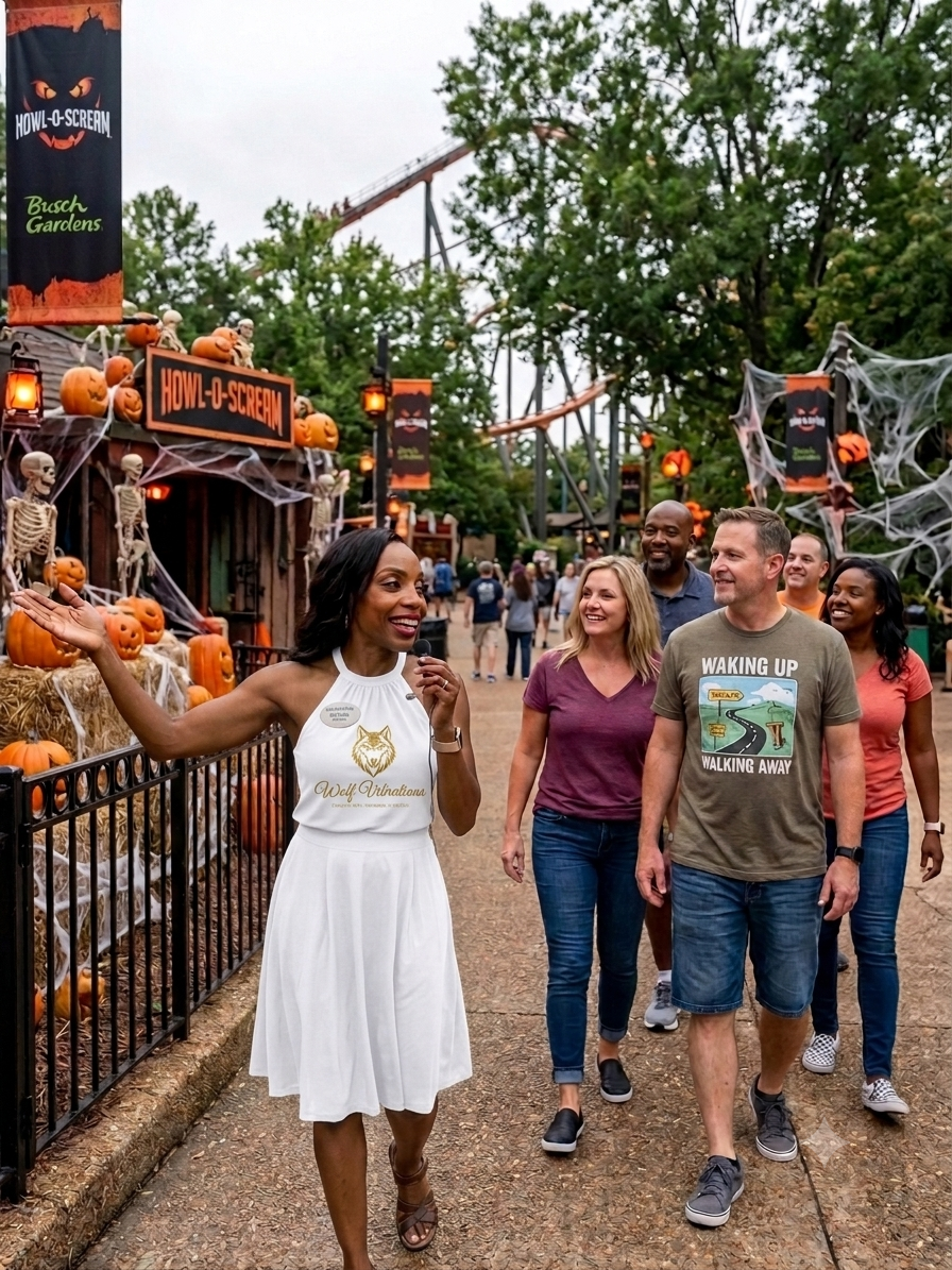🎃 Howl-O-Scream in Williamsburg, Virginia  A Gaia Gate Wellness Small Group Experience