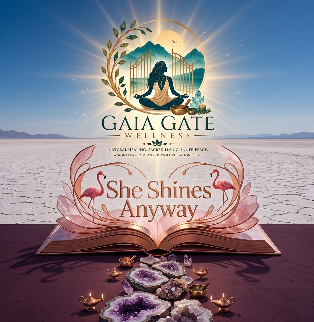 She Shines Anyway: 76 Poems for The Woman Who Refuses to Dim Her Light by, Tawnie Wolf